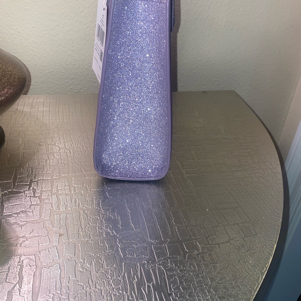 ❤️NWT $100 OFF KATE SPADE PURPLE GLITTER SATCHEL- BONUS FREE NWT KATE SPADE TOTE - Picture 4 of 6